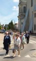Przemarsz uczestników Jubileuszu Szkoły